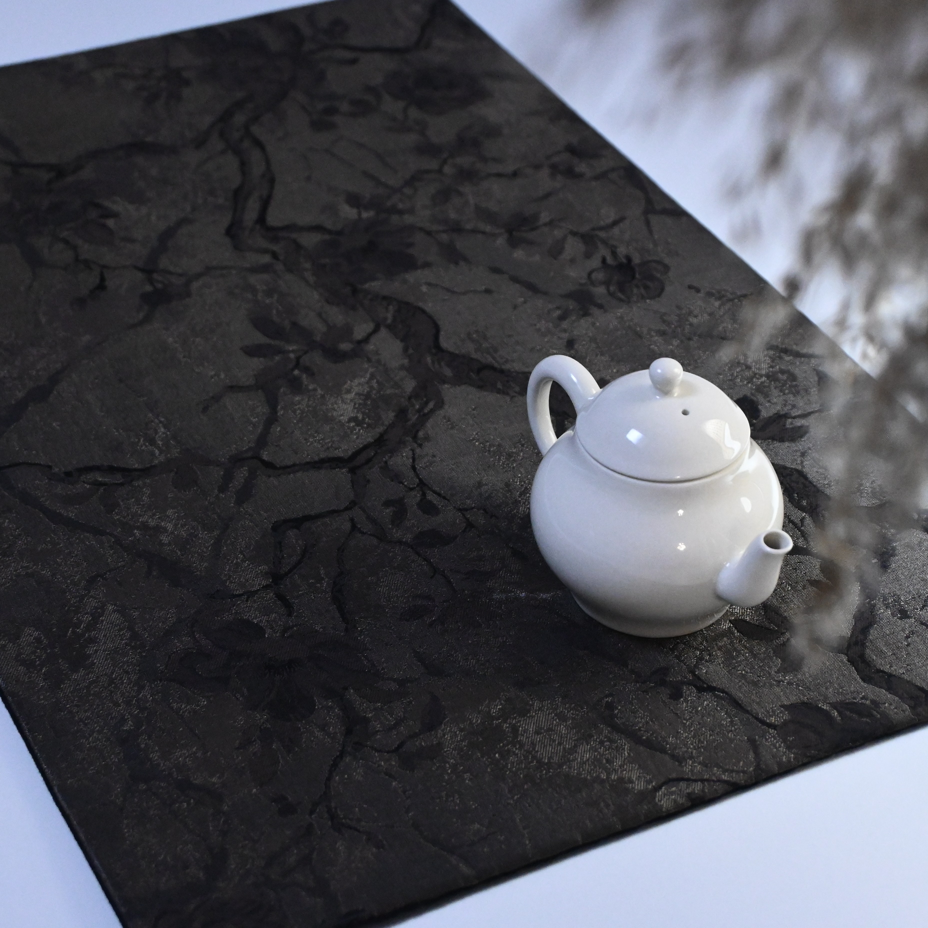 山里手作 暗香 提花暗纹茶席 宋代美学隔热垫 干泡台茶垫,居家布艺,茶席,淘宝优惠券,粉丝福利购,淘宝优惠卷