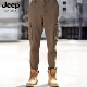 裤 春季 男士 吉普纯棉工装 春秋款 宽松直筒多口袋男裤 户外休闲长裤 子