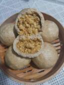 山东老面引子纯手工粗粮馒头全麦豌豆包每个200克10个一份