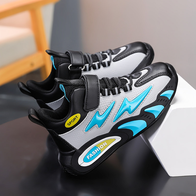 ABCkings男童跑步鞋新款2026春秋皮面运动鞋轻便防滑休闲旅游鞋子,童鞋/婴儿鞋/亲子鞋,运动鞋,淘宝优惠券,粉丝福利购,淘宝优惠卷