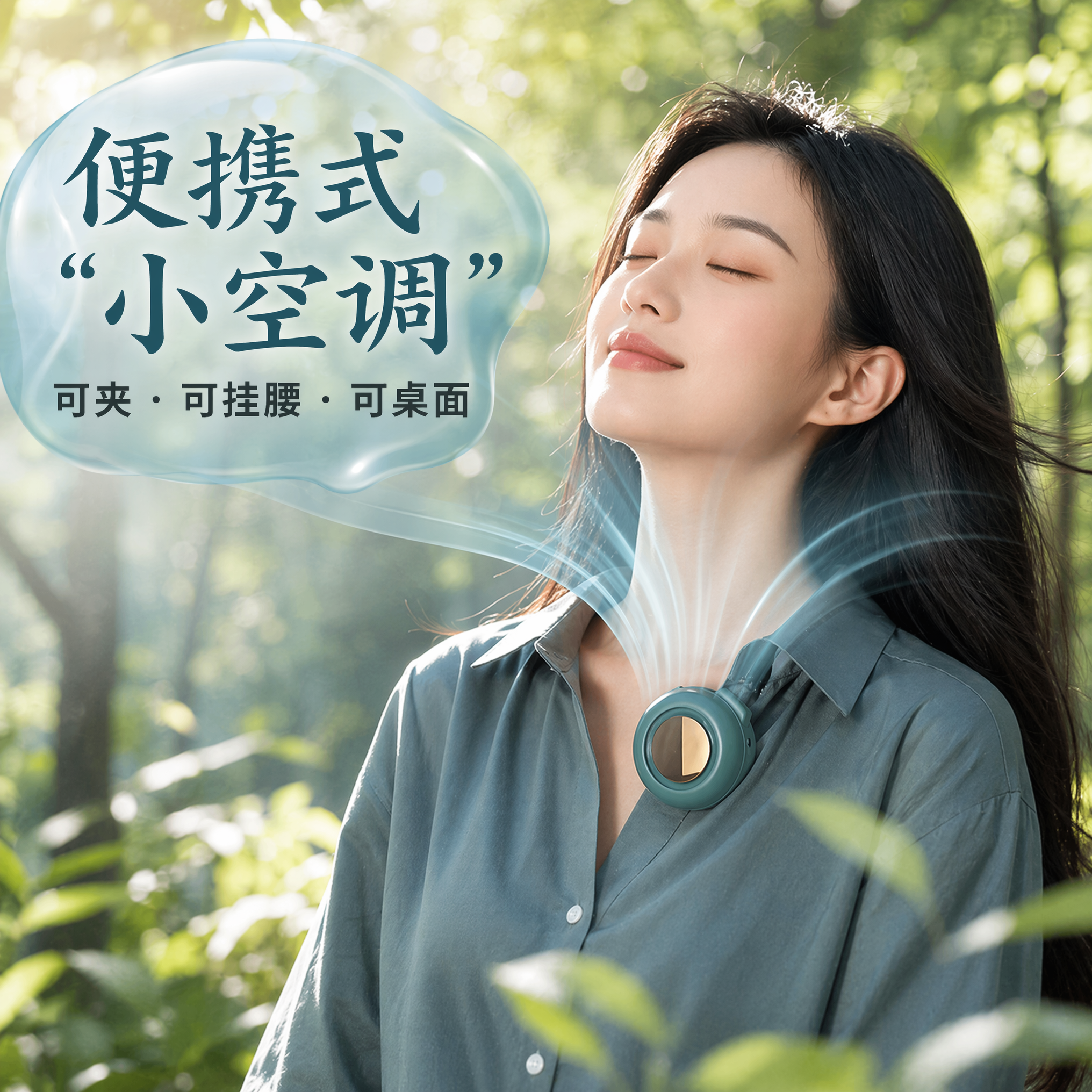 2026新款降温神器!夹式小风扇