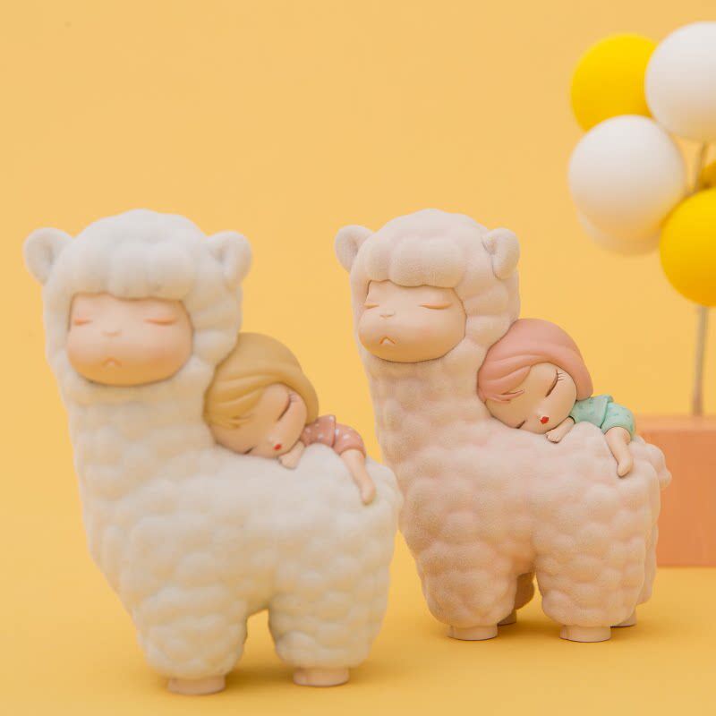 可米生活 白夜童话 牧羊·午后Lite植绒款摆件车饰品礼物小礼品