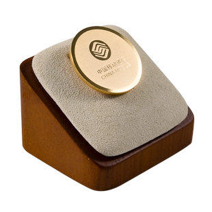 24K镀金 圆形胸牌公司定制高档工牌个性工作牌定制logo工号牌定做