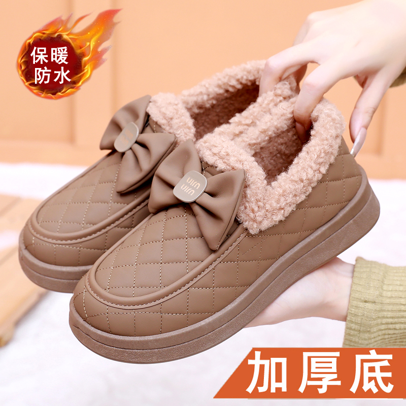 老北京布鞋女保暖冬季女士棉鞋