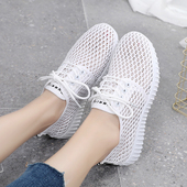 女透气网面中老年妈妈鞋 老北京布鞋 软底女网鞋 休闲运动鞋 女鞋 夏季