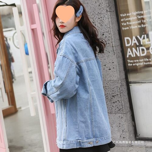 初秋小香风牛仔外套女202
