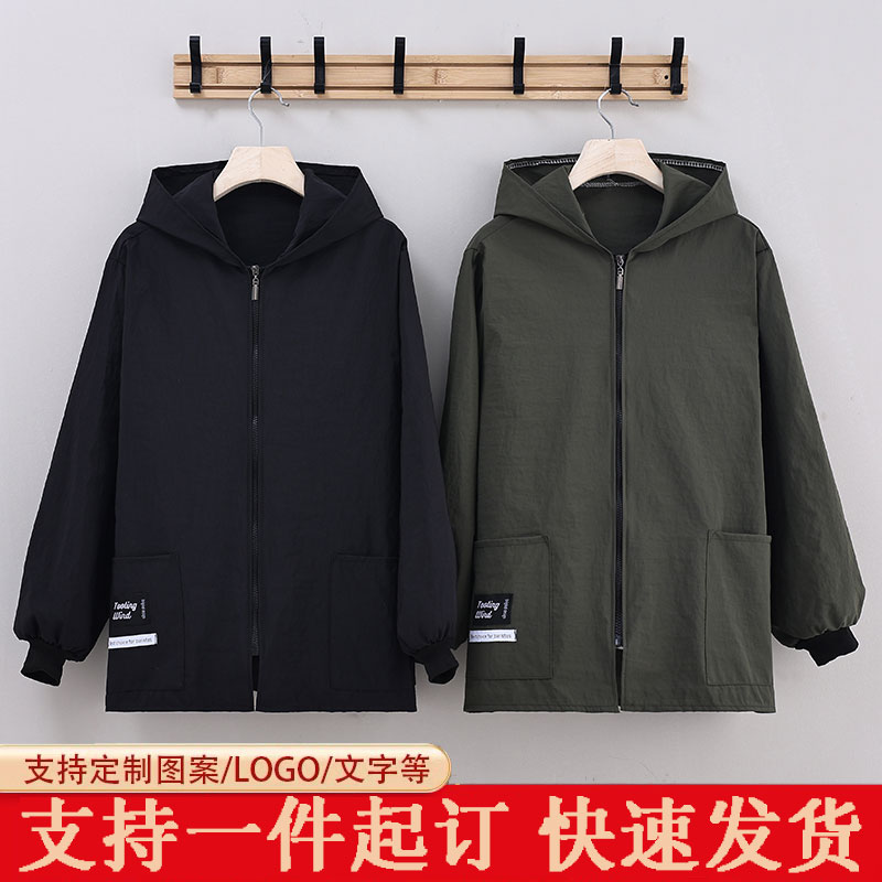 薄款塔丝隆罩衣家用干活可外穿长袖围裙高质量男女网红工作服外套