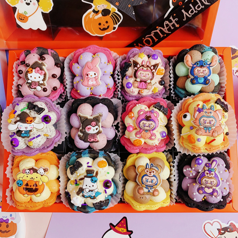 圣诞节自选款式贝壳马卡龙三丽鸥甜品韩式甜点礼盒礼物送女友零食