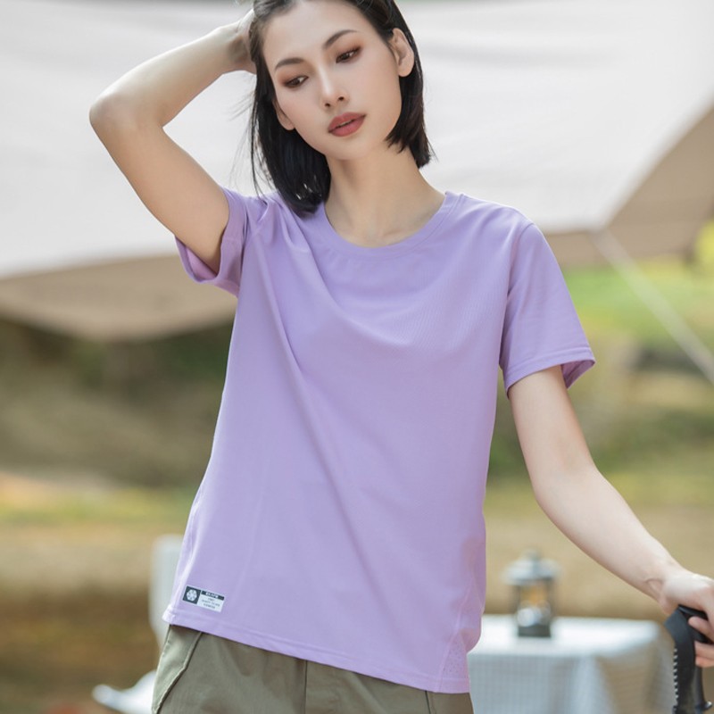 夏季速干T恤男女户外运动上衣