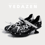 法式芭蕾风玛丽珍鞋粗跟绝美波点高跟鞋系带圆头单鞋2026春季新款