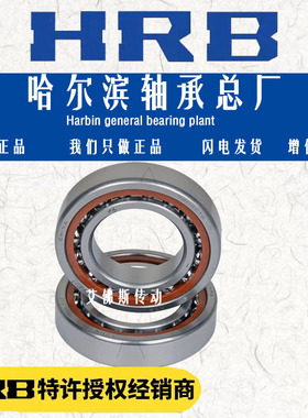 HRB哈尔滨角接触配对轴承7216 7217 7218 7219 7220AC/P4DB DT DF