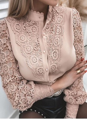 2025 Fashion V-neck woman blouse ladies shirt women tops 女