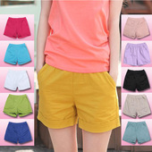 beach pants纯棉短裤 ladies for summer short shorts women 女夏