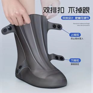 Shoe Cover Silicone Rain Shoes Waterproof Unisex Prote Boots