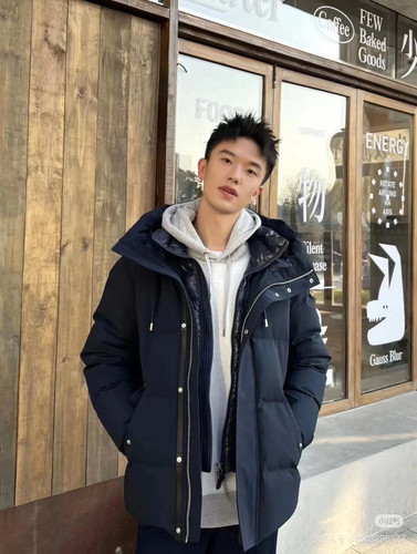 正品mackage羽绒服graydon鹅绒男士短款外套加厚保暖