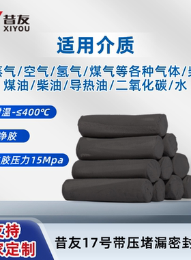 昔友17号灰色带压堵漏密封注剂胶棒带压堵漏密封胶堵漏工具