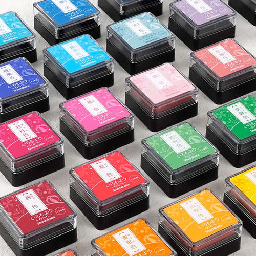 旗牌小号印台手账橡皮章用