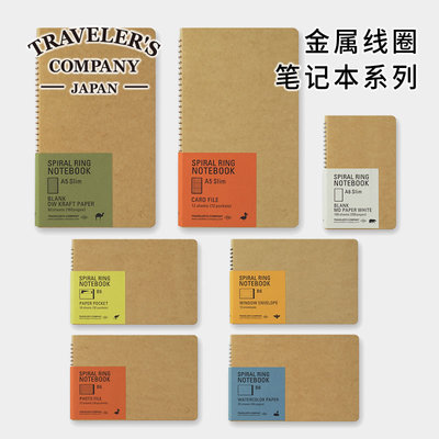 TN旅行者金属线圈本复古手帐