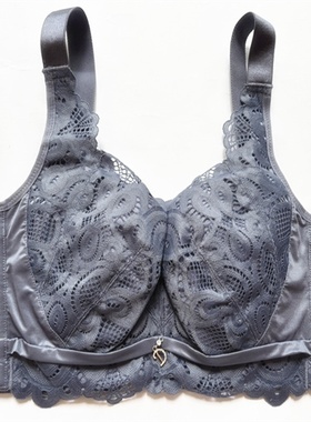 品牌蕾丝棉内里舒适软钢圈文胸罩聚拢调整型收副乳女士内衣9062