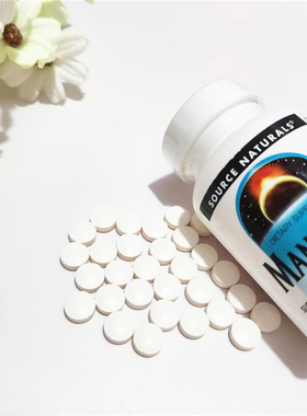 【多省包邮】大瓶分装*美国Source Naturals锰片猫犬生骨肉熟自制