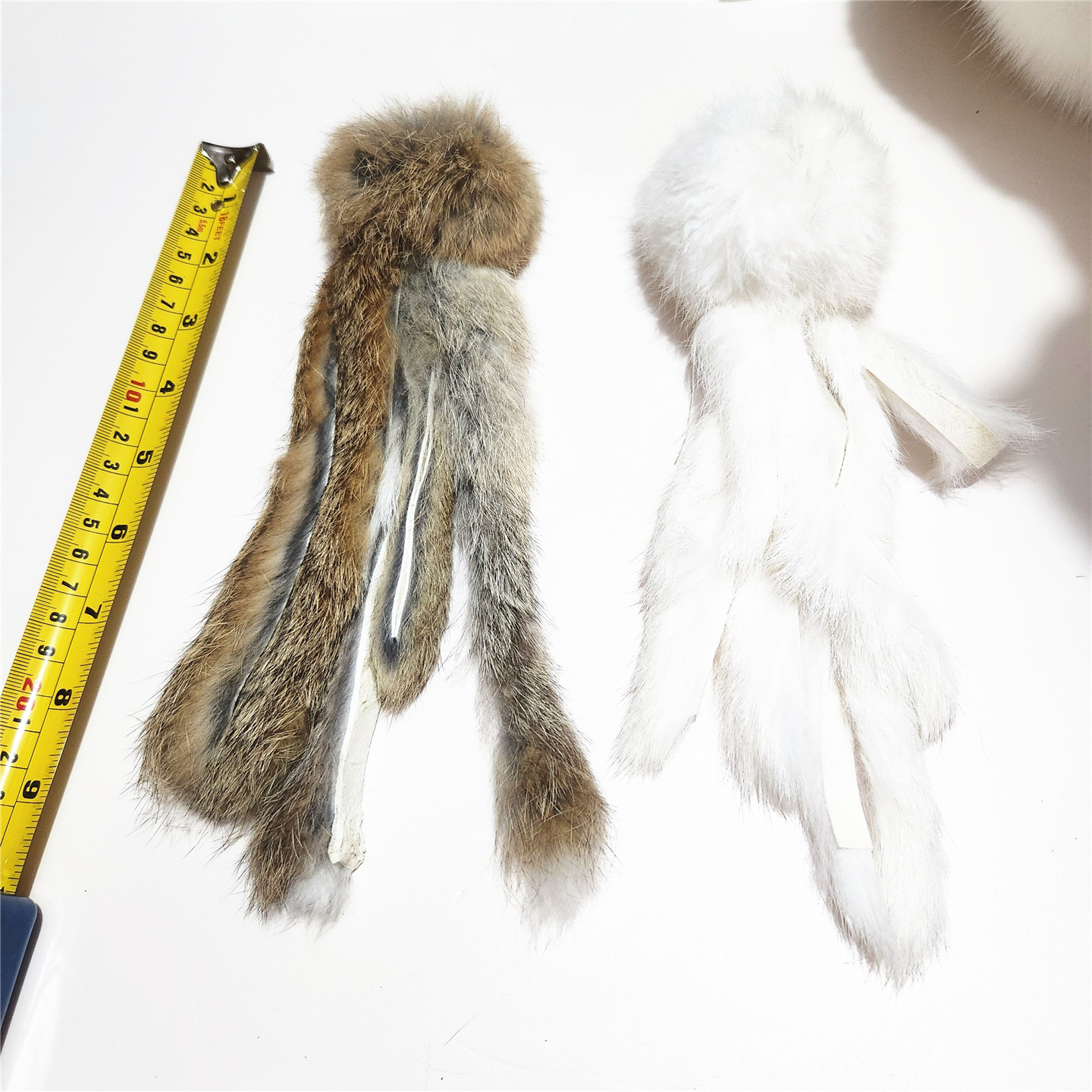 【多省包邮】猫玩具兔毛章鱼真兔毛逗猫棒逗猫球气味丰容宠物嗅闻