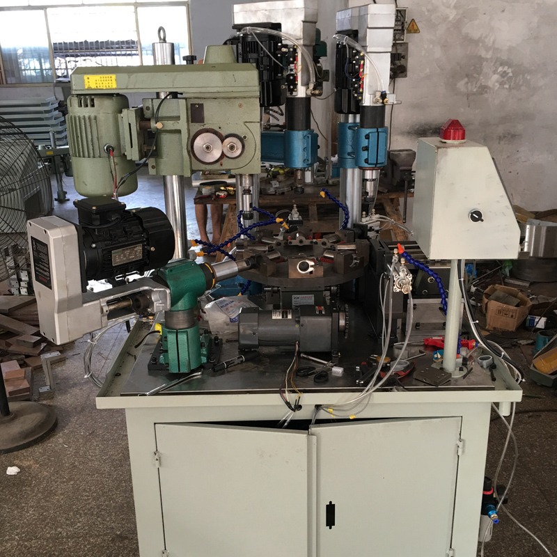 自动打孔攻牙一体机振动盘上料多工位组合机床自动攻丝机非标定制