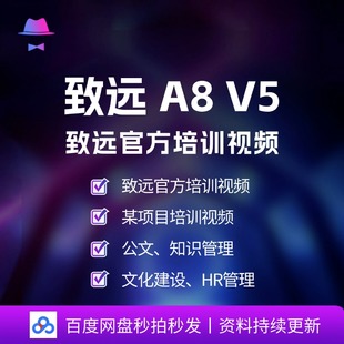 用友致远 OA A8 V5 视频教程 办公自动化 系统管理员 实施顾问