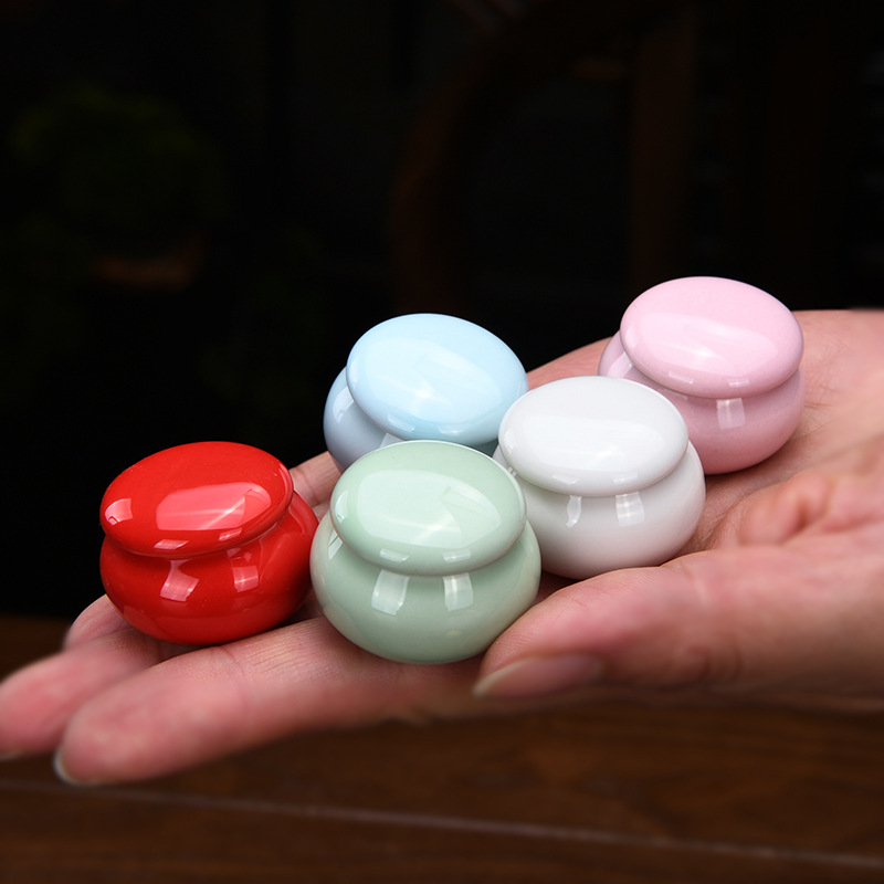 口红陶瓷罐如灵子密封罐