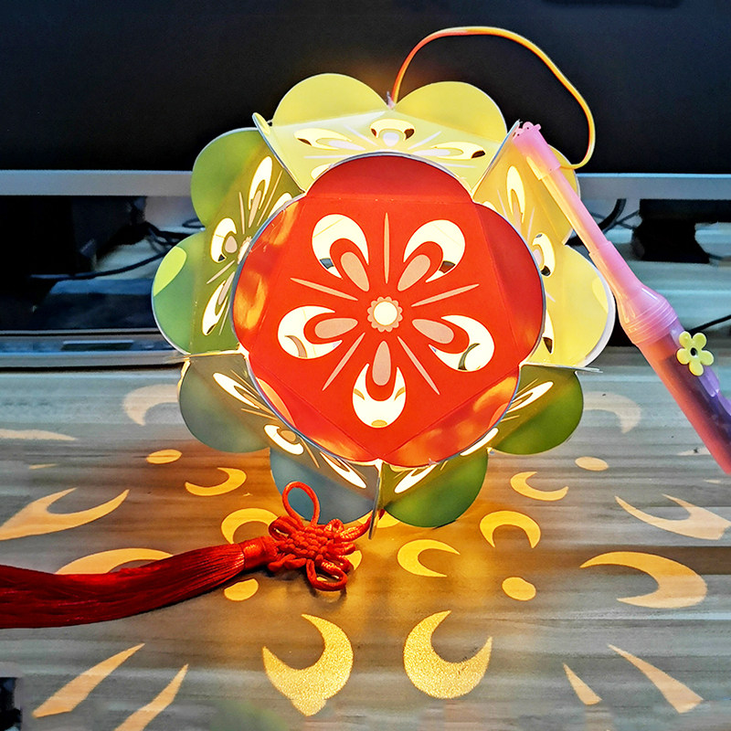 中秋节非遗DIY儿童手工灯笼图片