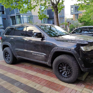 JEEP吉普 大切诺基 WK2 加宽 轮眉 宽体侧包围带钉轮弧挡泥板改装