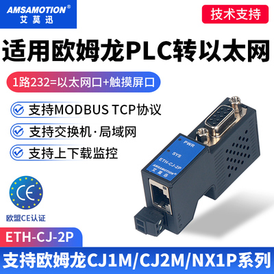 适用欧姆龙plc转以太网扩展模块
