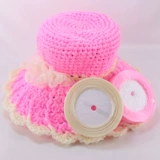 Плетеная лента на солнечной энергии, шелковая шапка, нить ручной работы