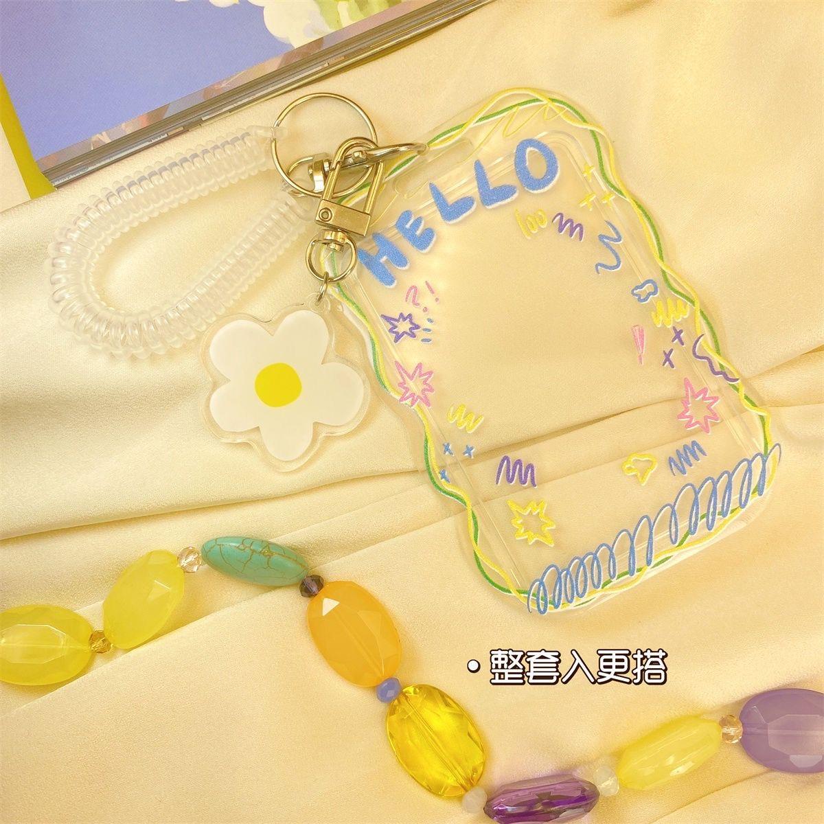 ins风卡套学生校园工牌保护套