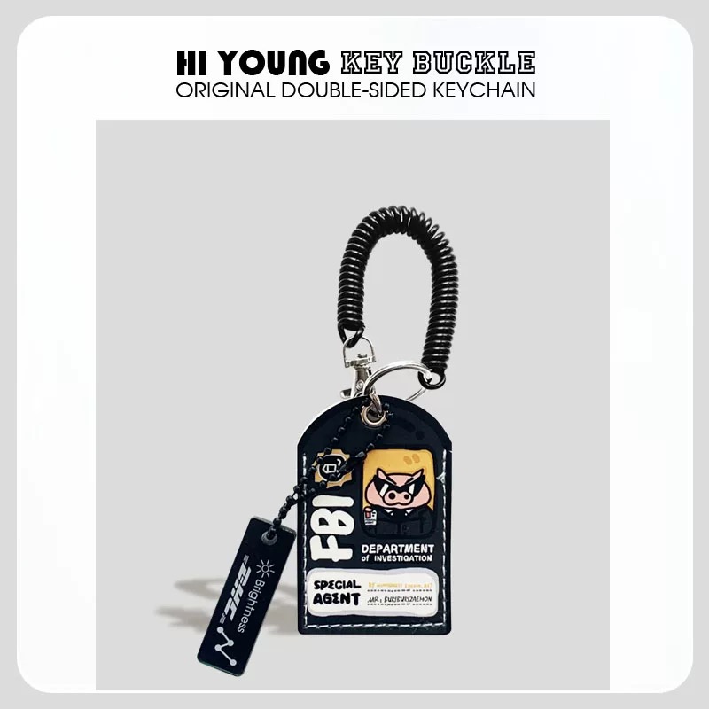 左门卫门禁卡套原创便携收纳挂件