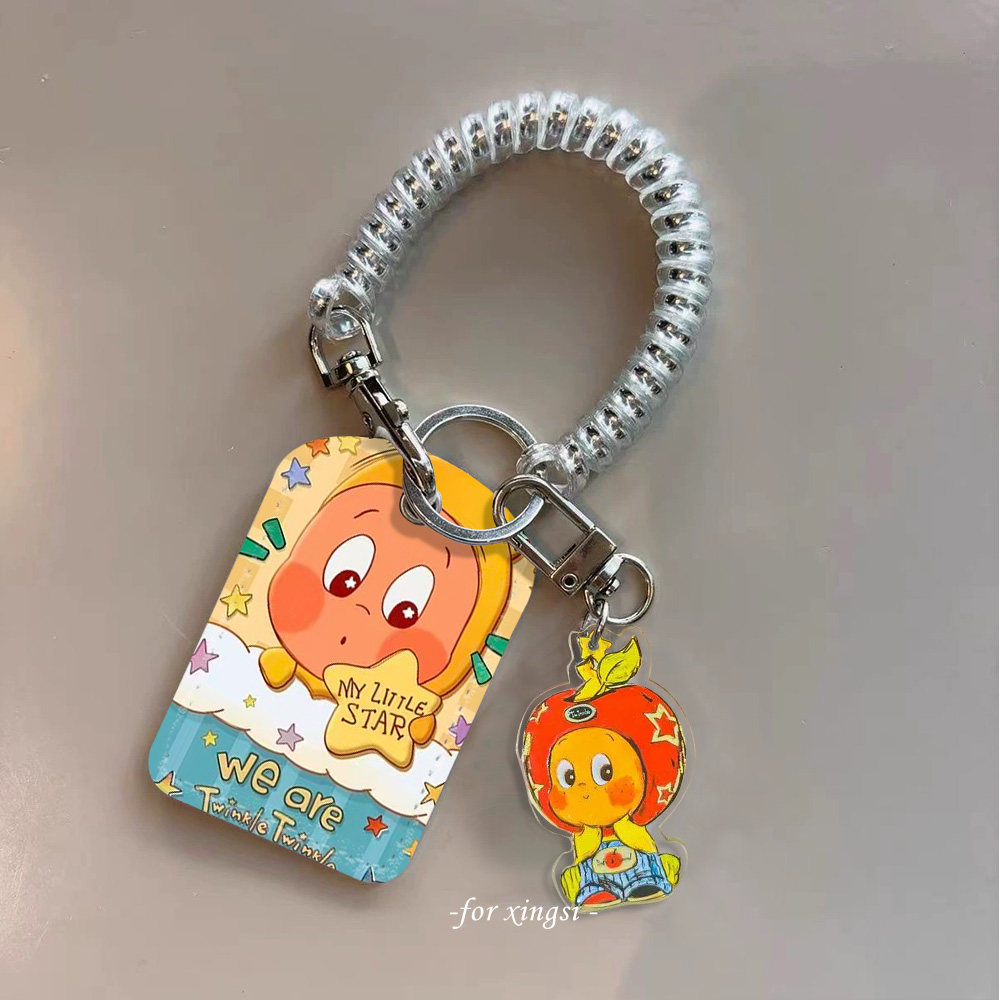 盖被子星星公仔滴门禁小卡nfc感应卡保护套可爱卡通挂件包防丢绳