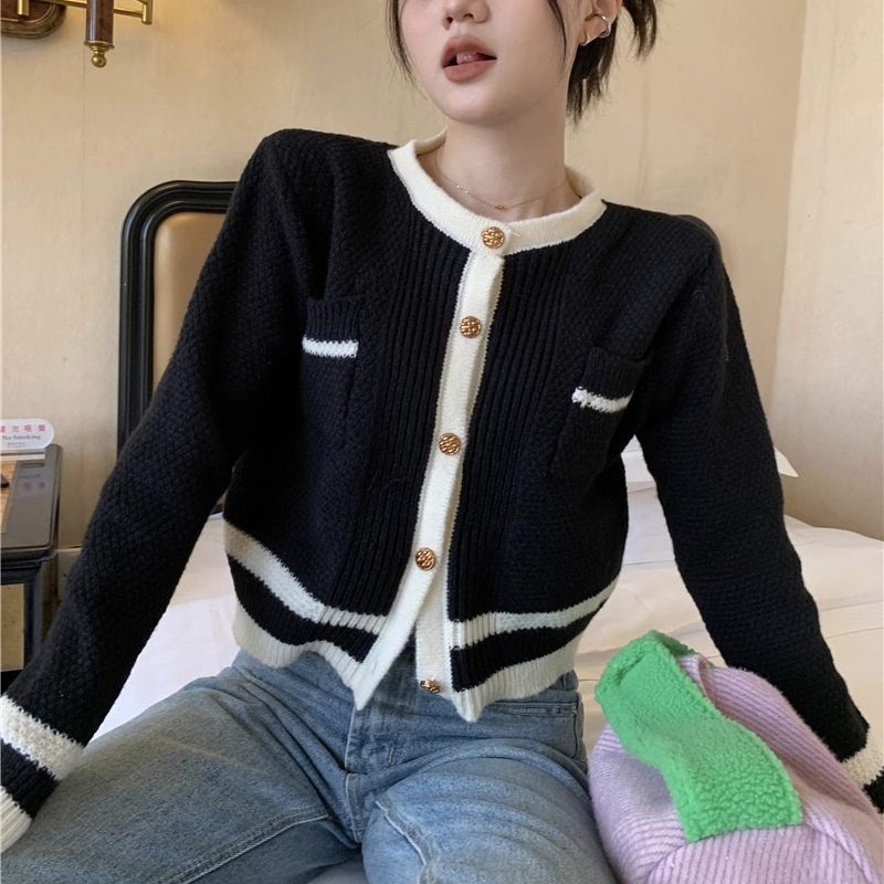 法式小香风高级感毛衣春