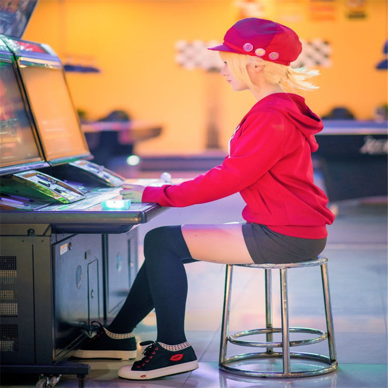 干物妹小埋 土间埋 日常服帽子 cosplay服装小埋校服COS
