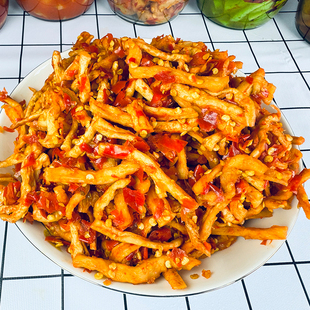 广西桂林特产农家自晒萝卜干辣脆味下饭菜香辣咸菜嘎嘣脆辣椒酱