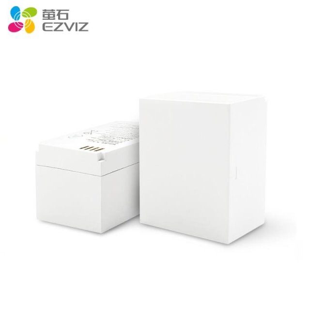 萤石C3A无线监控摄像头原装电池正品配件充电超长待机白色