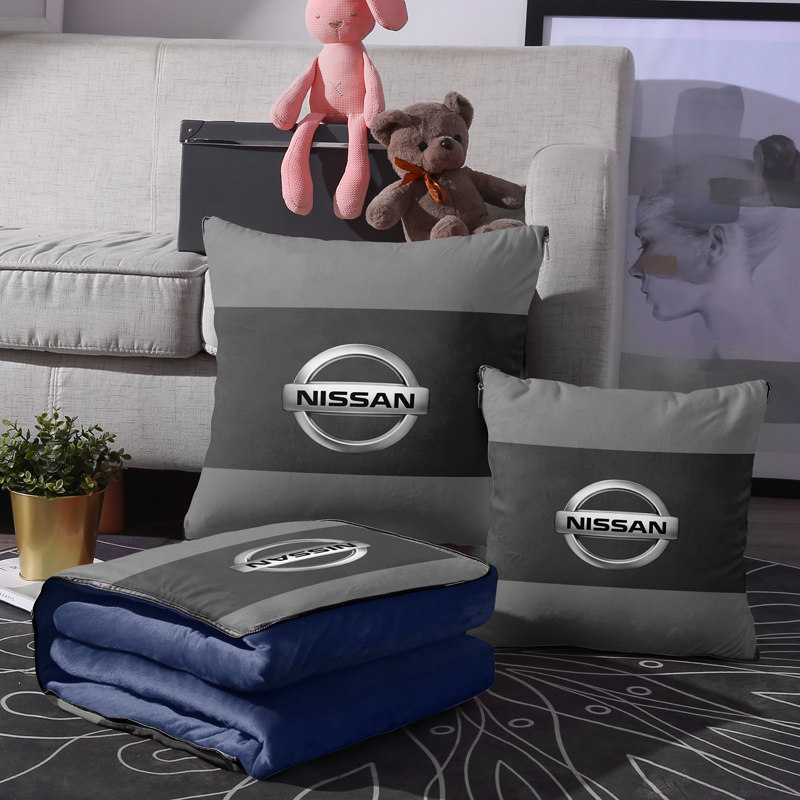 日产轩逸逍客天籁奇骏骐达劲客楼兰汽车抱枕被子二合一车载内专用,居家布艺,抱枕被,淘宝优惠券,粉丝福利购,淘宝优惠卷
