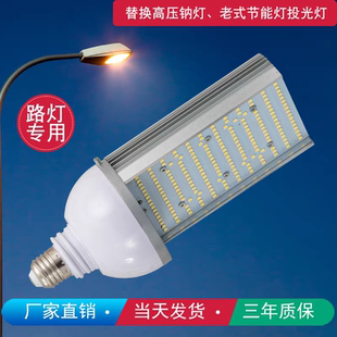LED路灯灯头灯泡景观小区庭院灯光源观光绿化区E27E40螺口