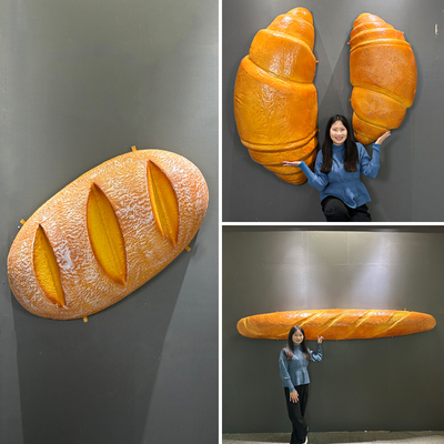 网红招牌仿真烘焙店面包汉堡模型