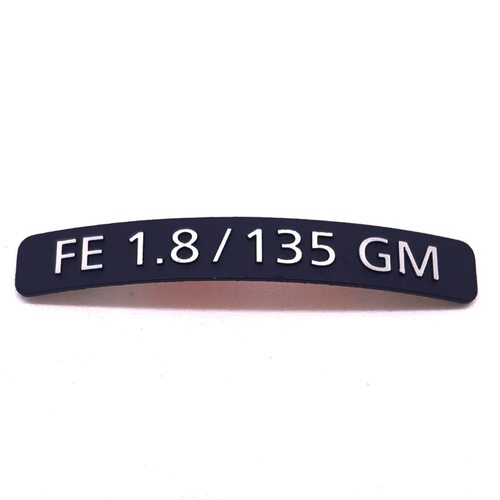 适用索尼FE2.8/12-24 GM/FE1.8/135GM /FE 4/24-105G OSS镜头标签