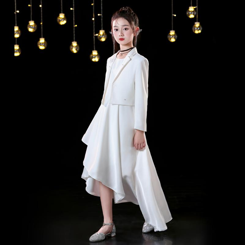 女童高端礼服轻奢风主持走秀潮服