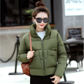 女士棉服 18冬季 冬季 外套女外套女冬装 新款 小棉袄面包服女学生短款