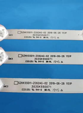 康佳LED55U5 LED55F2 55D6S灯条SZKK55D11-ZC62AG-02 303SK550071