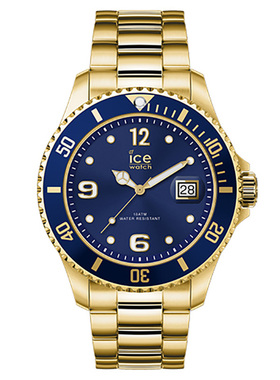 ice watch 艾施 steel蓝简约时尚商务石英男士腕表 017326-XL码