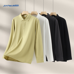 定制长袖polo衫印logo工作服班服企业文化衫工装同学聚会团建服装