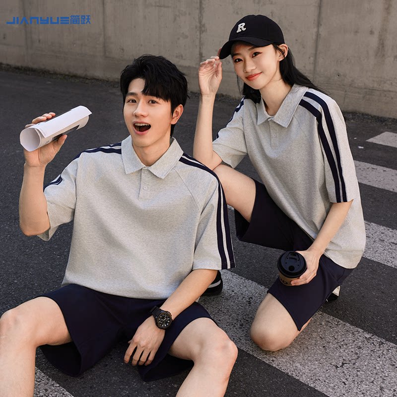 品质索罗娜polo衫定制工作服班服