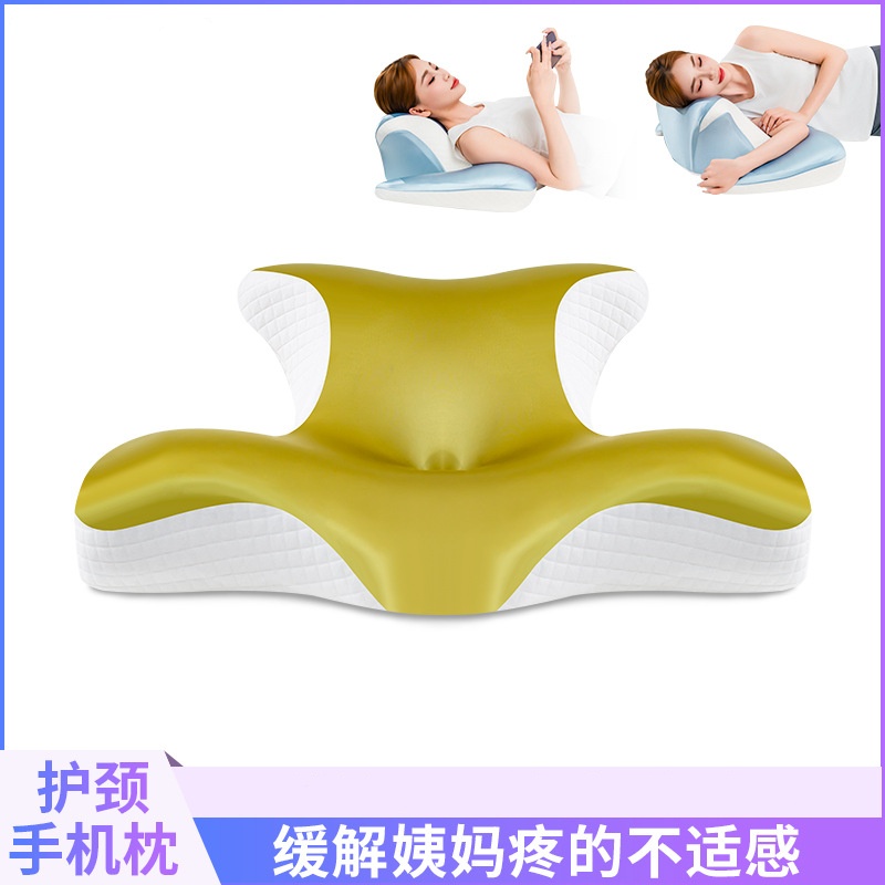 趴睡枕头记忆棉护颈枕